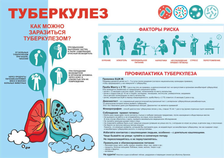 Профилактика туберкулёза.